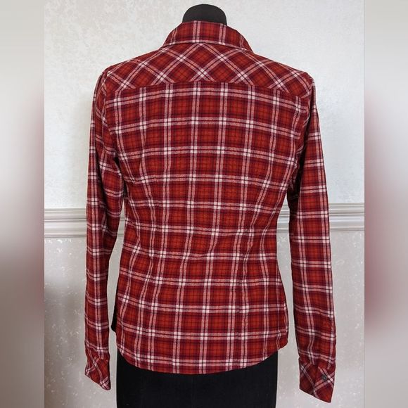 Aritzia TNA Plaid Flannel Light Shacket - Picture 7 of 7